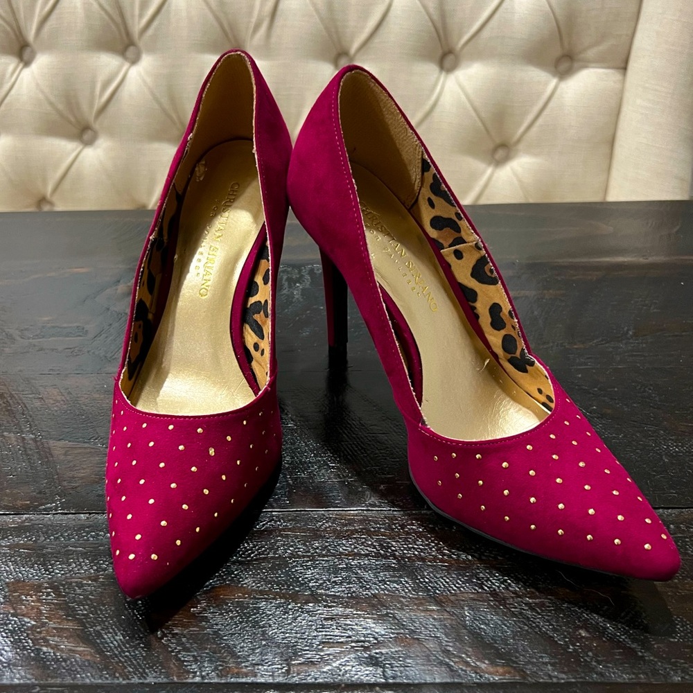 Brand new size 6 Christian Siriano heels. Worn only once for a few hours.